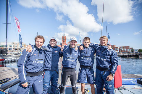 The Cardiff line up returns - Campbell-James, Cornwell, Ainslie, Mon and Hutton