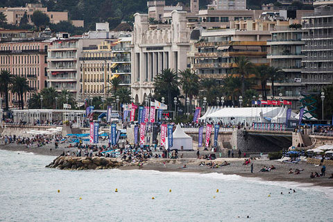 The Extreme Sailing Series returns to Nice - the capital of the Cote d’Azur (C) Lloyd images