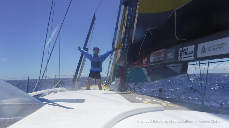 Amaud Bolssieres / La Mie Caline - # Vendee Globe