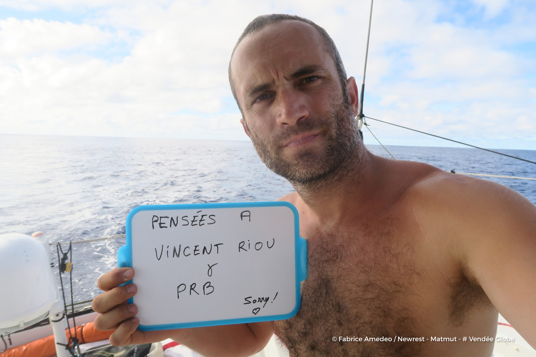 Fabrice Amedeo / Newrest - Matmut - # Vendee Globe