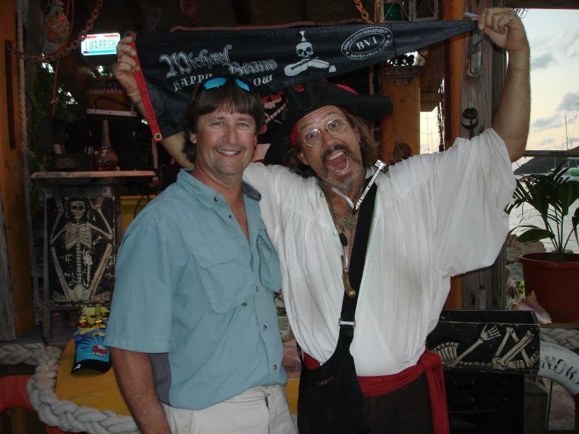 Perry with Michael Beans